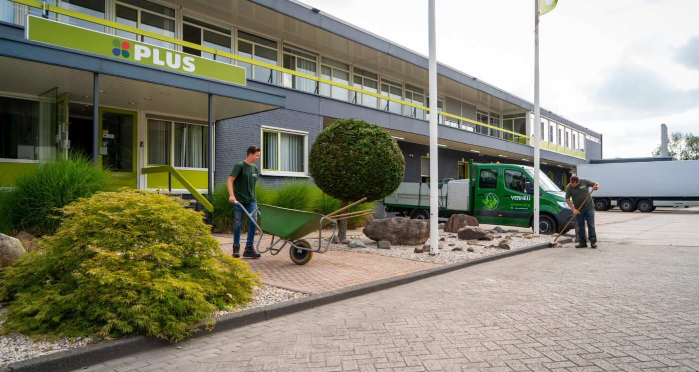 Groenonderhoud in de retail en logistiek