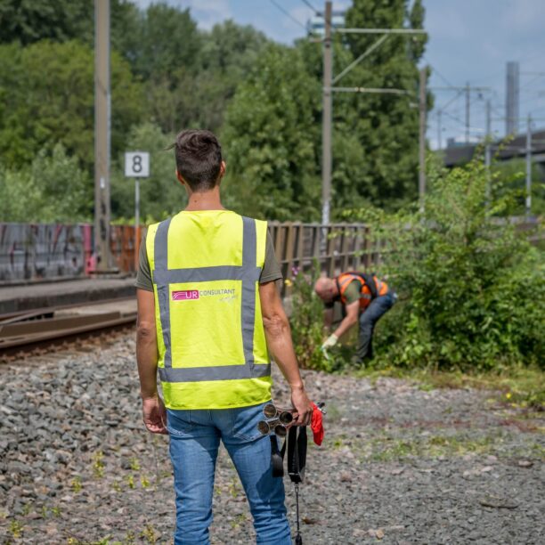 veilig werken langs het spoor groenonderhoud