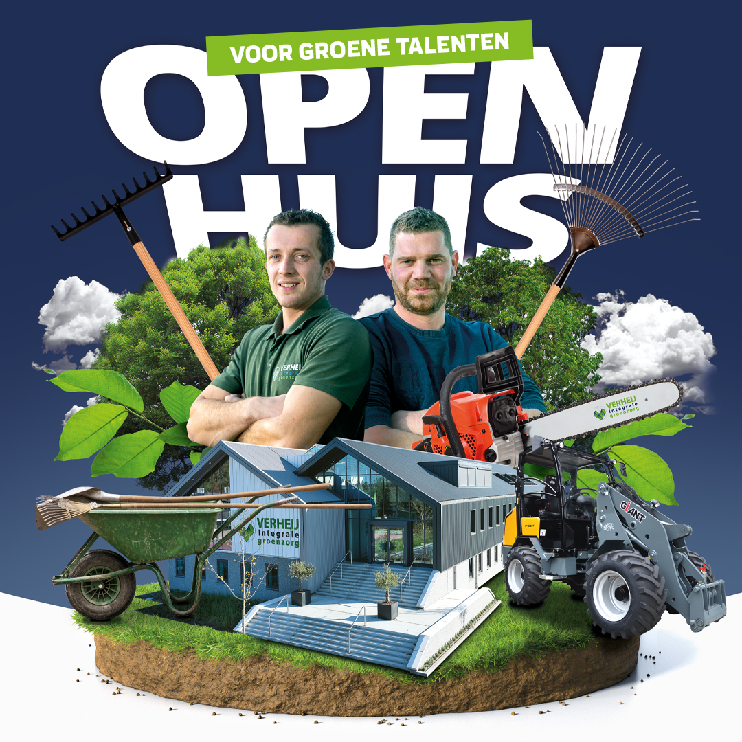Open Huis voor groene talenten | Verheij Integrale groenzorg